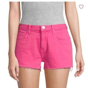 Current/Elliot The Boyfriend Short. NWT. Size 23. Color is called Fandango Pink